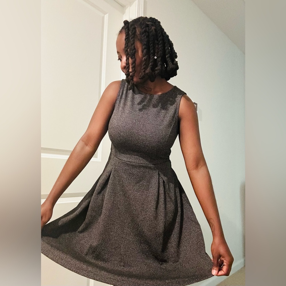 Banana Republic Fit and Flare Grey Dress Size XS